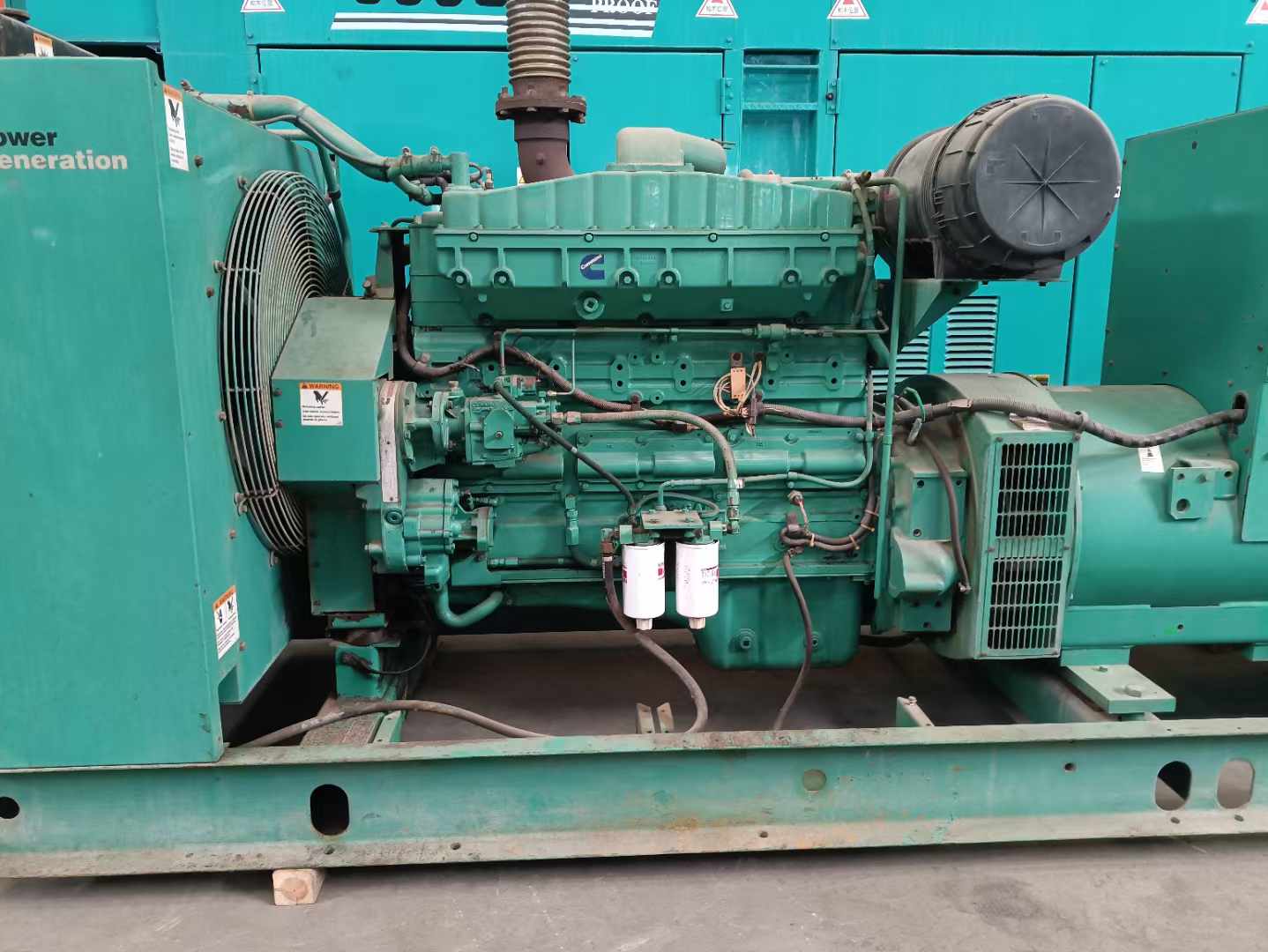 安阳过载会对 600kW 柴油发电机组造成哪些损害？